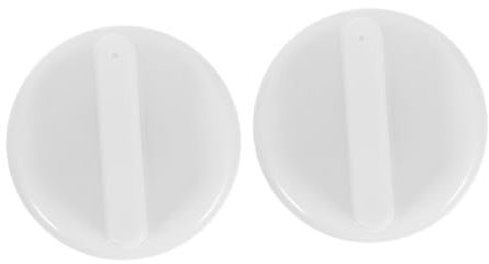 Healifty 2pcs Refrigerator Thermostat Control Knob Temperature Dial for Fridge Freezer User Friendly Temperature Control Replacement