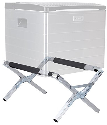 Camp4 Aluminium Kühlboxständer | Schaumstoffpolster | höhenverstellbar | 40Kg
