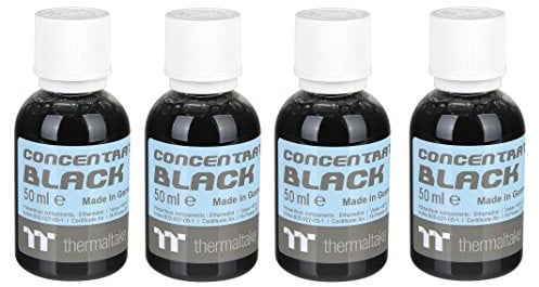 Thermaltake TT Premium Farbkonzentrat (für Wasserkühlflüssigkeiten, 4 x 50ml) schwarz