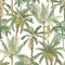 World of Wallpaper Amazonia Monkey Trees Jungle Wallpaper (White)