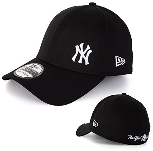 New Era Baseball Caps -39THIRTY Cap -Flawless Team Logo -MLB -NFL -NBA -Chicago Bulls -Lakers -Raiders -Yankees -Dodgers -Chiefs -Buccaneers -Saints -Sox -49ers (New York Yankees, XS)