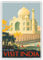 Visit India – Taj Mahal – Agra, Indien – Vintage-Reise-Poster von William Spencer Bagdatopoulos c.1930 – Master Art Print 25,4 x 35,6 cm