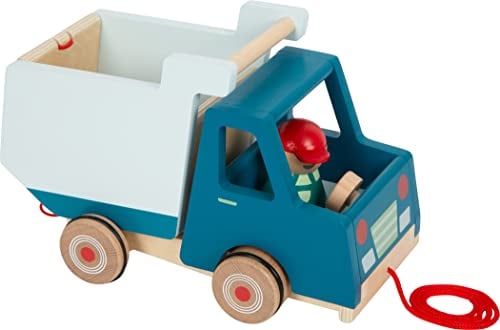 Kipplaster aus Holz – Personalisiertes Spielzeug für Kleinkinder ab 18 Monaten