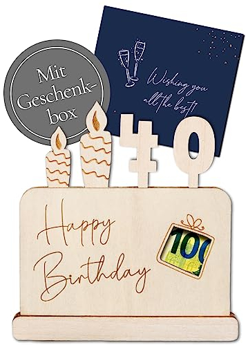 Joli Coon Geldgeschenke 40 Geburtstag Geldgeschenke zum 40 Geburtstag - Geld Geschenk Geburtstag 40