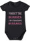 Jungen und Mädchen Sommer einfarbig I'm CHASINGS HUNHHNEY Print Kurzarm Krabbelkleidung 0 bis 24 Monate Kinder Süße Bodys Mädchen (Black, 12-18 Months)