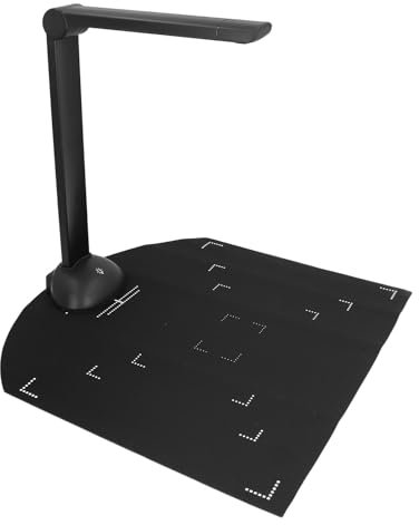 Scanner de Documents Portable A3 A4 avec Lumière LED, Résolution HD 12MP 3672x2856, Interface USB, Pliable