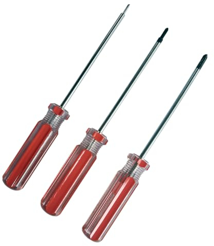 Uacen Set di cacciaviti a Y con puntini magnetici e punte, Tri-Wing, 3 pezzi, Y000 (1,5 mm) Y00 (2 mm) Y0 (3 mm)