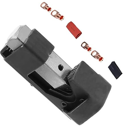 KITANDOVE 1pc Battery Crimping Pliers Wire Terminals Battery Wire Tool Cable Crimping Tool Hammer Battery Lug Cable Lug Batteries Lug with Terminals Copper