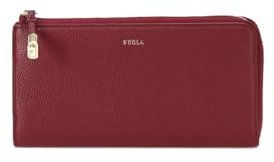 Furla Portefeuille goutte L zip autour WP00471 BX3036 CGQ00 cerise, bordeaux, L, Zip around
