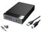 Boddceto Boîtier pour Disque Dur SATA 3,5 Pouces vers USB 3.0 - Boîtier pour Disque Dur Externe, Transfert de Données, Boîtier pour Disque Dur pour PC et Ordinateur Portable Prise UE