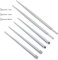 SIRLOMU 6 Stück Piercing Taper Pin Einsteckstift Körper Piercing Stretching Assistent Tool für Ohr Nase Augenbraue