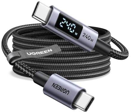 UGREEN Cavo USB C PD 3.1 240W con Display a LED (3M)