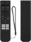 Protective Silicone Remote Cover for Philips 4K Smart LED TV 50PUS7009/12 43PUS7009/05 75PUS7009/12 SRC-3215-01 SRC-3216-12 Remote Control, Shockproof, Anti-Slip, Washable - Black
