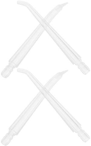 Alipis Water Flosser Replacement Tips Precision Cleaning Nozzles 4pcs for Oral Irrigator Made for Plaque Removal, Suitable for Daily Teeth Cleaning and Irrigation System