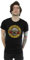 Guns N Roses Men's Vintage Bullet Logo T-Shirt Large Black