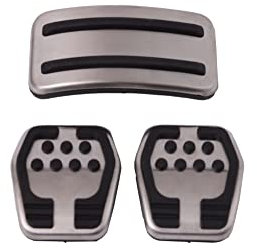 ICTRONIX Auto Fuel Bremse Fußbett Fußstütze Pedale Abdeckplatte Für Ford Focus MK2 MK3 MK4 RS ST Kuga Escape C-Max S-Max Escort