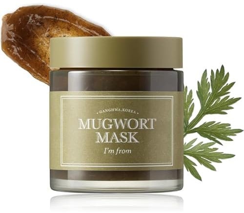 I'm from Maschera all'artemisia 100 ml | Erba naturale, melaleuca, detergente, rinfrescante e lenitivo rapido, per pelli sensibili