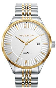Reloj Viceroy Bicolor Plateado Dorado Hombre 471231-03