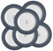 Marine Business Essteller, flach groß, 28cm, rund - Sailor Soul, 6er Set