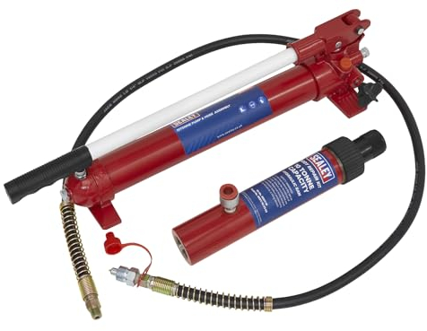 Push Ram with Pump & Hose Assembly - 10tonne