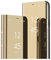 MRSTER iPhone 12 Pro Case, Mirror Design Clear View Flip Bookstyle Protecter Shell With Kickstand Case Cover for Apple iPhone 12/12 Pro (6.1). Flip Mirror: Gold