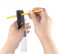 Linyuex Zauberrequisiten-Bleistift Penetration Münzen Zaubertricks Magia Trick Spielzeug Einfach Close Up Fun Zauberrequisiten (Size : 1)