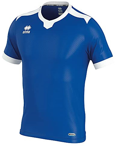 Errea Unisex Kinder Kindershirt Mothy Mc Shirt, Bleu/Blanc, XS