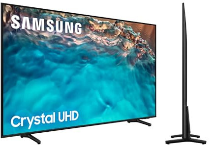 Samsung TV Crystal UHD 2022 50BU8000 - Smart TV de 50, 4K UHD, Procesador Crystal UHD, Contast Enhancer con HDR10+, Q-Symphony y Alexa integrada.