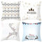 Banemi Kissenbezüge Kinder 4er Set, Weihnachten Deko Kissenbezug Fiocco di Neve Dell'Albero Della Corona Neuheit Weihnachtsschmuck 40X40CM