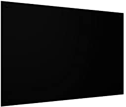 ALLboards Magnetplatte, schwarz 90x60 cm - eine schwarze Kreidetafel, rahmenlos