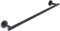 SAYAYO Handtuchhalter Schwarz Gästehandtuchhalter Wandmontage Edelstahl Handtuchring Badetuchhalter für Badezimmer und Küche 60CM, EGKN2301FT-600-B