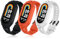 Neitra [3 Pack TPU Armbänder kompatibel für Xiaomi Mi Smart Band 9/Mi Band 8/Mi Band 7/Mi Band 6,Ersatzarmband aus TPU, Länge verstellbar Sportband für Xiaomi Mi Band 9/8/7/6, Bequem und atmungsaktiv