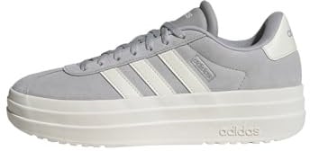 adidas Damen VL Court Bold Shoes Schuhe, Grey Two/Off White/Core White, 39 1/3 EU