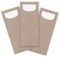 itenga 100x Bestecktasche aus Papier mit weißer Serviette Gastronomie Veranstaltung Feier… (latte macchiato)