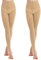 MANZI Ballettstrumpfhose Tanzstrumpfhosen für Mädchen Kinder Strumpfhose ohne Fuß Mädchen Leggings Semitransparent 40 Denier Gr.145-152 11-14 Jahre Nude L