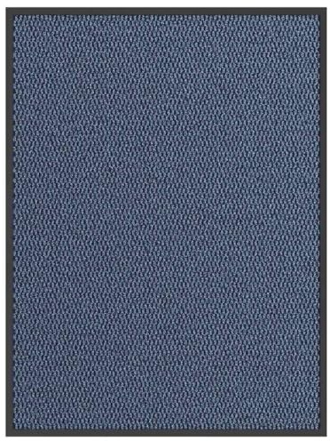 vidaXL Fußmatte Blau 80x120 cm