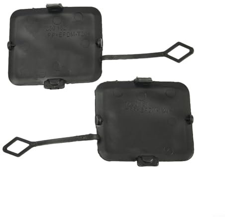 Copertura del gancio di traino centrale del paraurti posteriore,Set di coperture per gancio di traino paraurti posteriore per BMW X3 F25 2011-2014,OEM 51127272415 sostituzione in plastica sinistra