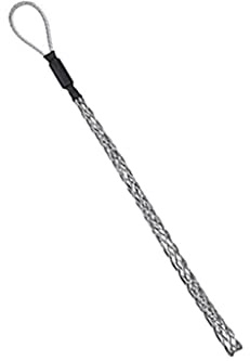 YIBOZI Cable Pulling Grip Sock Kit Heavy Duty Mesh Puller Metal Galvanizing Pulling Grip Flexible Eye Mesh Rope Anti-rust Cable Pulling Socks