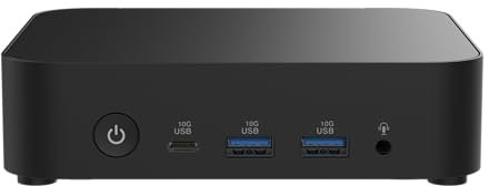ASUS NUC 14 Essential Barebone Kit Mini PC con processore Intel N97, singolo slot RAM DDR5-4800, design a memoria singola, supporto triplo display, LAN 2.5G, Wi-Fi 6E e Bluetooth 5.3, supporto VESA