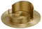 Kerzenleuchter goldfarben für Kerzen Ø 60 mm für Altarkerzen, Anlasskerzen, Taufkerzen, Kommunionkerzen, Hochzeitskerzen