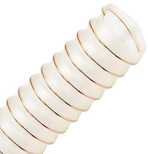 PURTON-L 50mm (2 Zoll), Meterware - Leichter Absaugschlauch für Absauganlage 0,6mm antistatisch + schwer entflammbar DIN 4102 B1