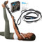 A AZURELIFE Stretchgurt mit 11 Schlaufen, halbelastisches Stretchband – Stretchwerkzeug für Yoga, Physiotherapie, Tanz und Pilates, Gymnastik, Oberschenkel-Krafttraining mit Anleitung (evtl. nicht in