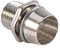 YWBL-WH LED Halter 5mm Lampenhalter Panel-Anzeige, Gewinde Mount Größe 8mm - 50 Stück