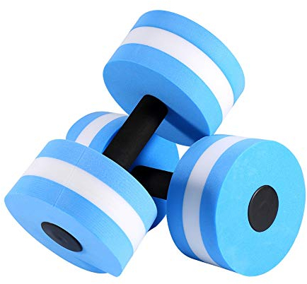 Wasserhantel, Eva Wasseraerobic Gewichte Hantel Schaum Aquatic Barbell Lenker für Mann Frau Schwimmbad Fitness Übung