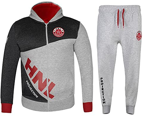 A2Z 4 Kids Girls HNL Colour Block Zip Hoodie Tracksuit Age 2-13 | Casual activewear set for lounging, jogging, play days and easy comfort