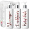 Print Maniacs 3 Set Mrs Hinch Inspired White Personalised Dispenser Pump Bottles Shampoo Conditioner Body Wash (Rose Gold)