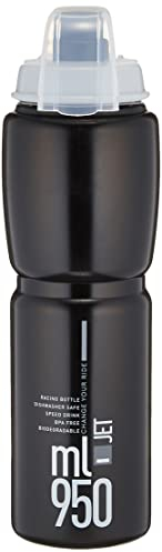 Elite Jet Plus Borraccia Nero/grigio 950 ml