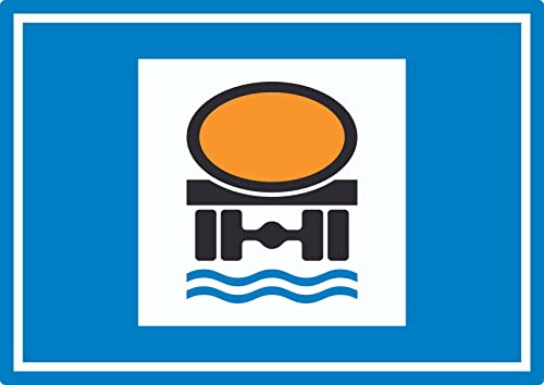 Wasserschutzgebiet Symbol Aufkleber A4 (210x297mm)
