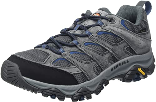 Merrell Herren Moab 3 GTX Wanderschuhe, Granite/Poseidon, 51 EU