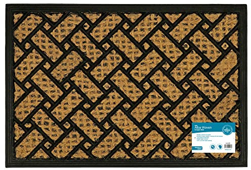 JVL Alba Fußmatte, gewebt, 40 x 60 cm, Parkett